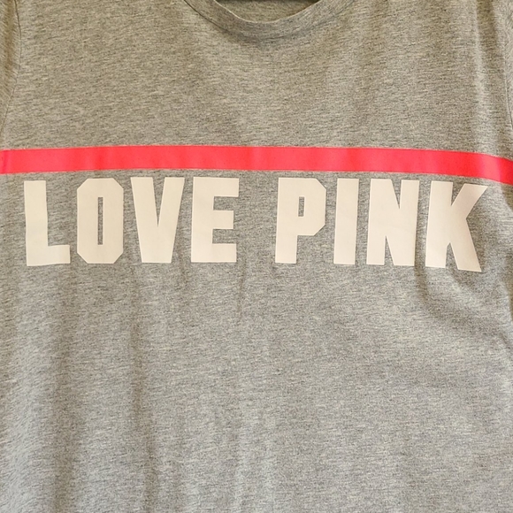 PINK Gray Tee - Picture 5 of 8